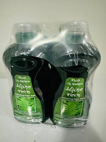 Faith In Nature Alpine Fern Refreshing Foam Bath 2L - Pack of 6